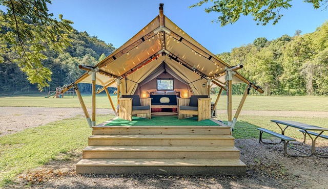 Luxury Glamping Near Gatlinburg and Asheville