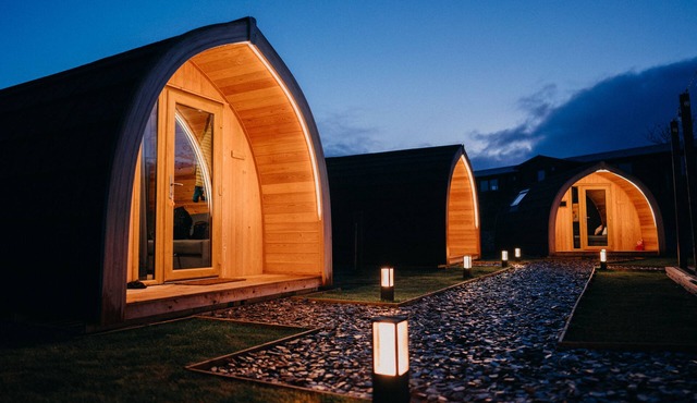 Luxury Glamping Pod on the North Coast 500 (dogs allowed)