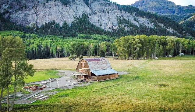 Luxury Glamping Tents, Event Barn and Mountain Ranch