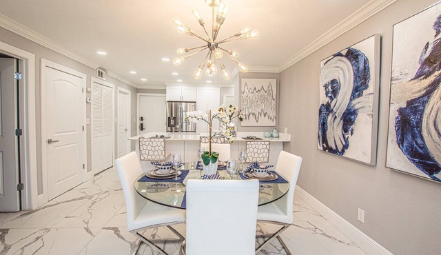 Luxury Ground-Floor Condo w/King Bed, Gourmet Kitchen & Private Patio – Relax & Unwind in Style!