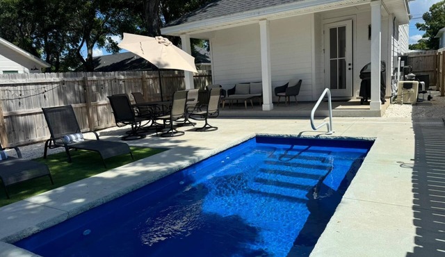 Luxury Heated Pool Home 3 King Beds 15min To Beach