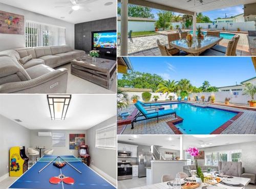 Luxury Heated Salt Pool House in Perfect Location