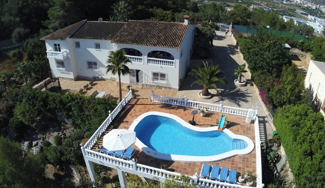 Luxury holiday villa Denia Spain 2-6 people with private pool and unobstructed view