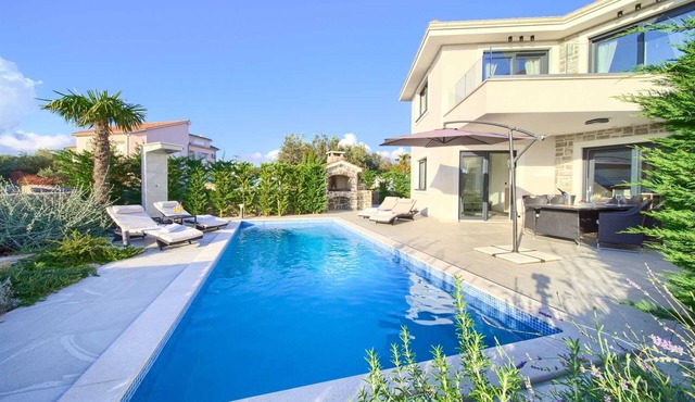 Luxury Holiday house ADELLA with a sea view