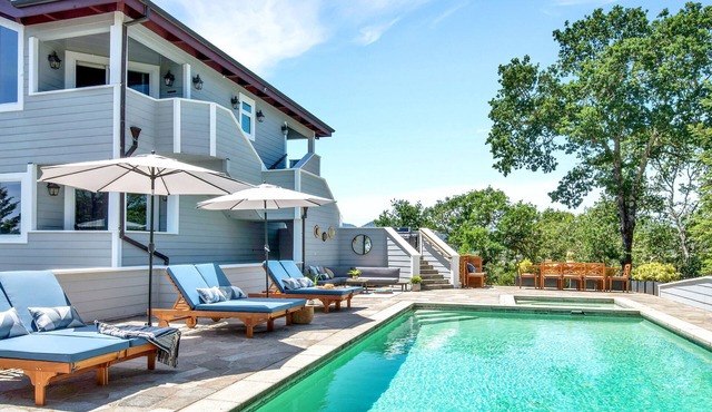 Luxury Home in Healdsburg with a Private Pool plus complimentary wine tastings.