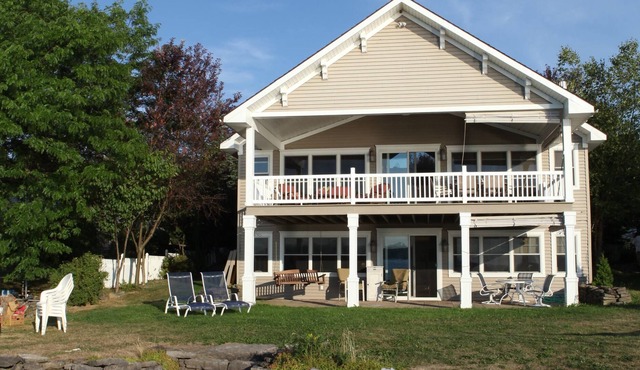 Luxury home on St. Lawrence river.