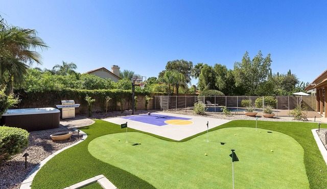 Luxury Home w/NEW back yard and Heated Pool