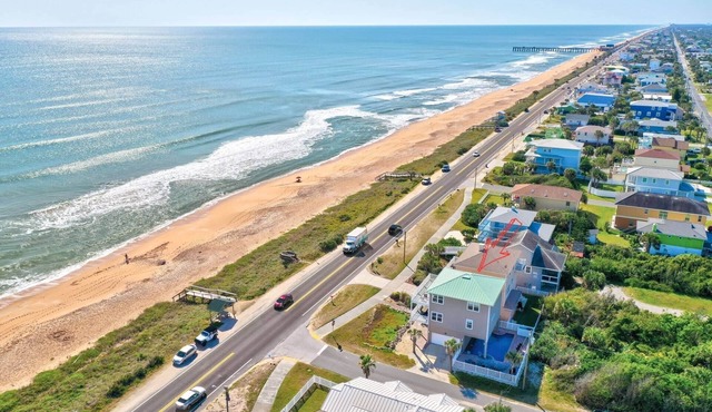 Luxury Home with Amazing Ocean Views | Private Heated Pool | Steps to the Beach | 2 Expansive Decks