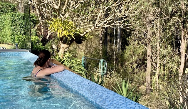 Luxury Homestead Infinity Pool on 2 Acres Mt.Cootha. Quiet, Private, Exclusive.