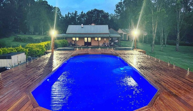Luxury homestead with pool and spa, Hunter Valley