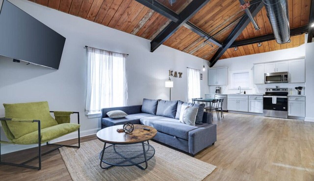 Luxury Industrial Style Queen Suite