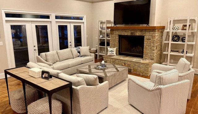 Luxury Lake Lanier Estate + Double Dock