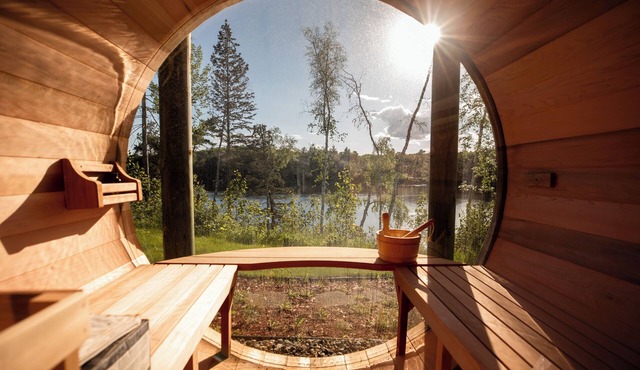 Luxury Lakefront Cabins on Leech Lake: Sauna/Boat/Dock/Firepit/Gazebo/Sleeps 12+