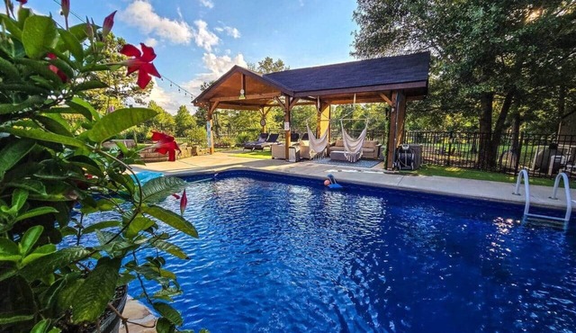 Luxury Lakefront Home with Pool, Game Room & Private Pier