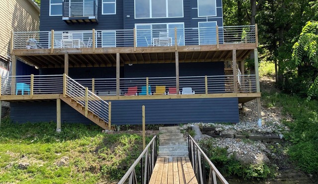 Luxury Lakefront home with 42’ dock