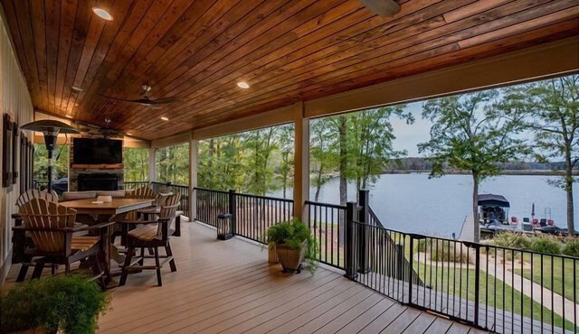 Luxury Lakefront Home Screened Porch Max Dock Kayaks & Paddleboard