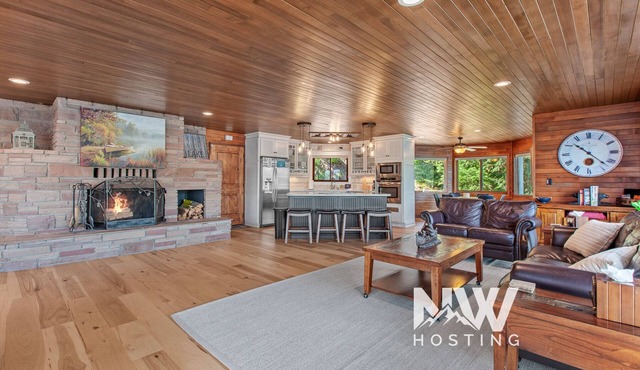 Luxury Lakefront Property—Private Dock, Boat Slip, Fire Table, Hot Tub, Paddle Boards & More!