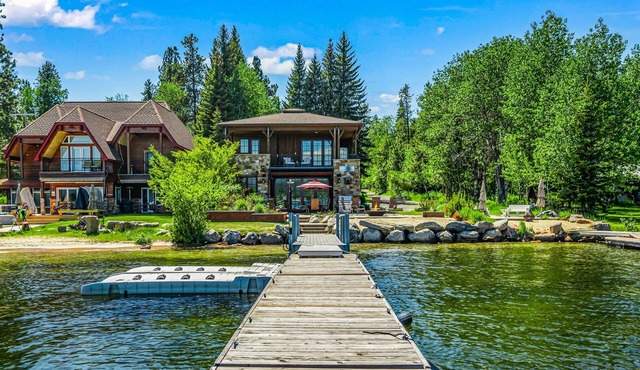 Luxury Lakefront · Private Dock + Hot Tub · McCall