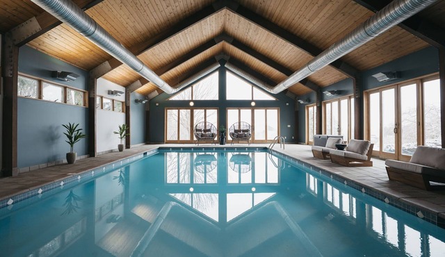 Luxury Lakeview Estate w/Indoor Pool & Golf Sim