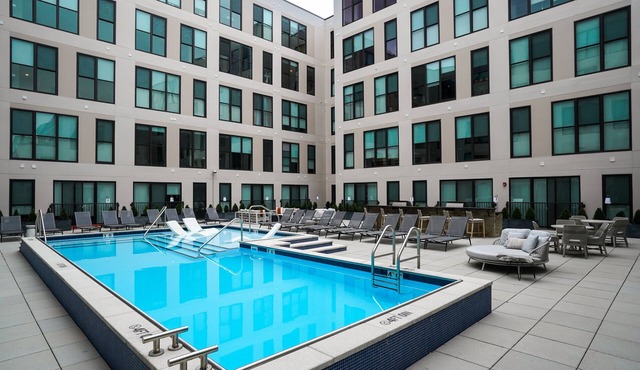 Luxury Living in OTR: 1-BR Oasis With Free parking+Pool+Gym