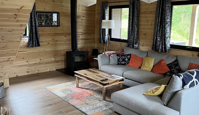 Luxury Lodge complete with Hot Tub nestled in Snowdonia National Park