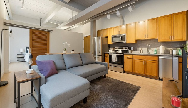 Luxury Loft Getaway in Downtown Cleveland