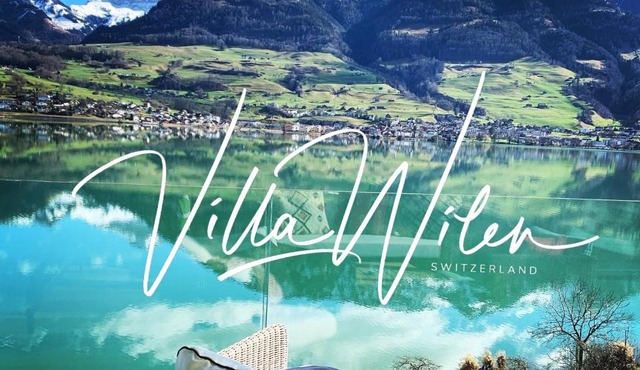 Luxury loft on top of Villa Wilen with tremendous views by the lake