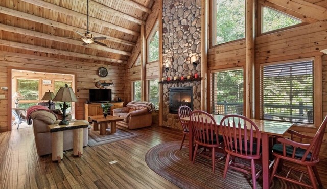 Luxury Log Cabin Paradise in the Lakes Region