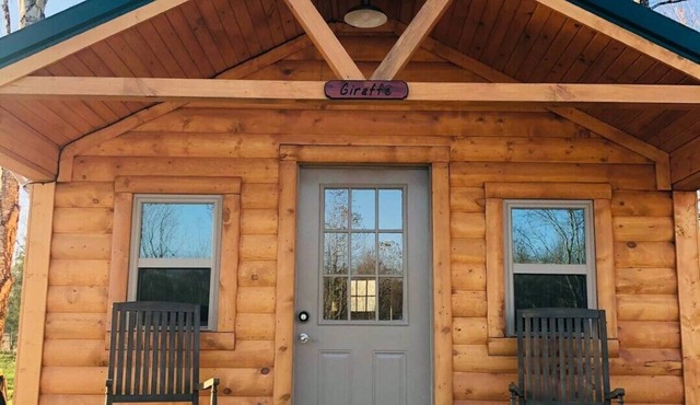 Luxury Long Neck Giraffe Cabin