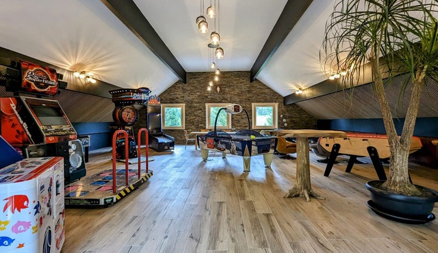 Luxury Mountain Chalet with Game Room, Spa, and Family Amenities in Vosges for Up to 15 Guests