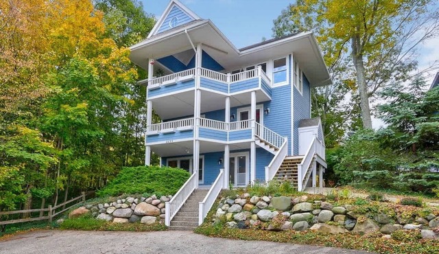 Luxury Macatawa Beach Home with Stunning Lake Michigan Views