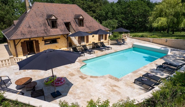 Luxury Maison Saint-blaise Near Monpazier - Private Heated Pool and Garden
