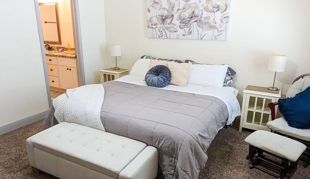 Luxury Master bedroom with Private Entrance