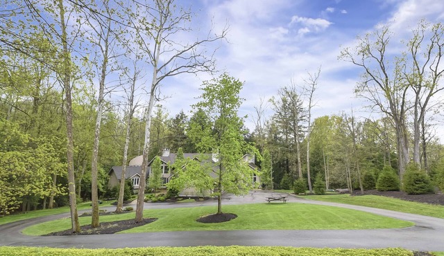Luxury meets nature in this breathtaking 5-bedroom country chateau