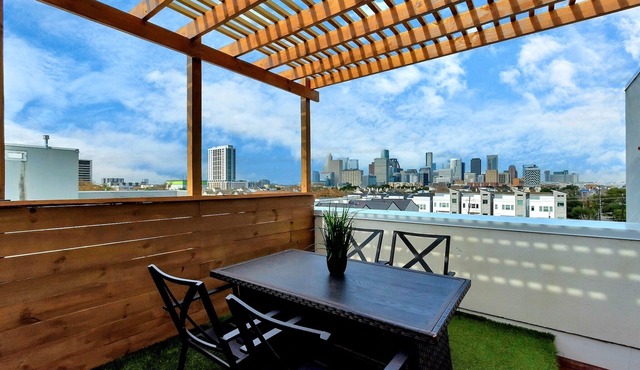 Luxury Midtown Houston Home w/Rooftop Skyline Views