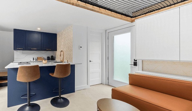 Luxury mini-chalets to disconnect for two with a private spa nestled in the hear