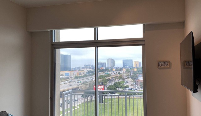 Luxury, modern apartment with city views. 10 minutes from Downtown Dallas!