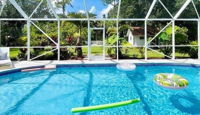 Luxury Modern Farmhouse | Quiet and Spacious w/Heated Pool, Game Room, BBQ