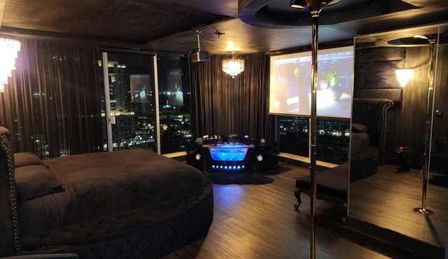 Luxury Modern Suite with views of Miami Skyline and Ocean