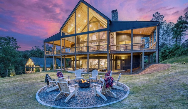 Luxury Mountain Retreat with Hot Tub, Sauna, and Theater