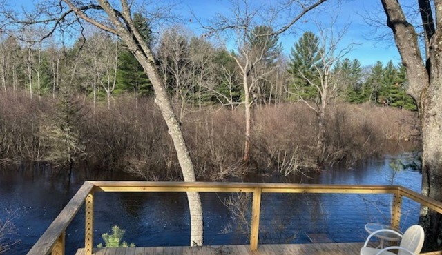 Luxury Multiple Family Retreat in a Spacious Home on the Little Manistee River