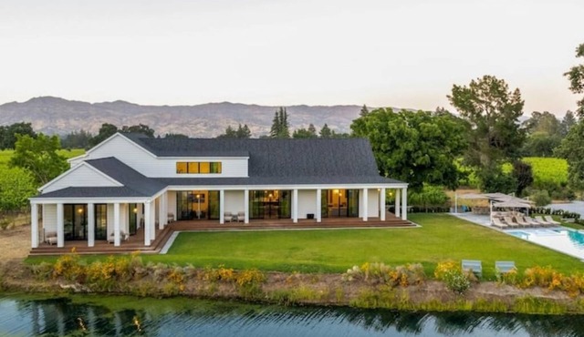 Luxury Napa Estate with Private Vineyard & Lake