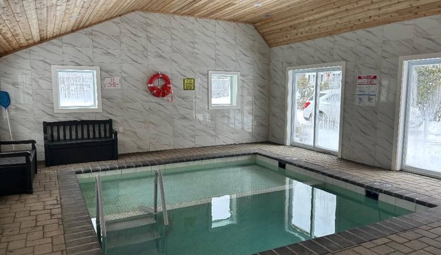 Luxury New Log home Pool Sauna Hot Tub Game Room