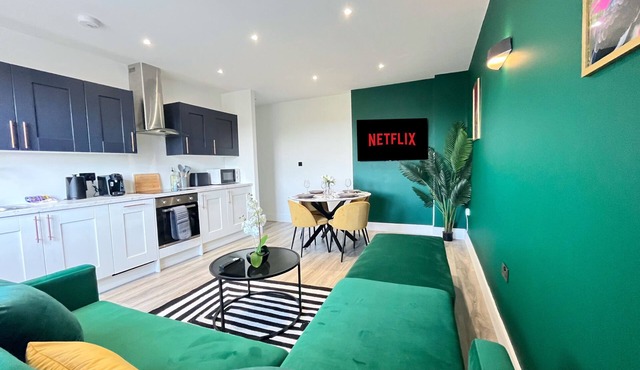 Luxury Norwich City Centre Flat - Free Parking