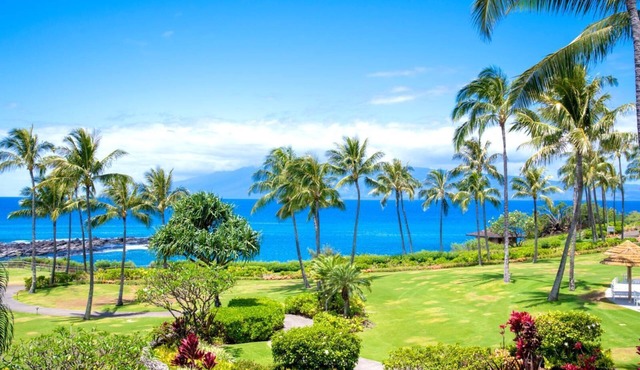 Luxury Oceanfront 3-Bedroom Villa at The Resort at Kapalua Bay Daily Housekeeping, Spa, Rental Car Included | MON-1304 by KBM