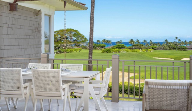 Luxury Oceanview Hualalai 130B Palm Villa w/Pool: Newly Remodeled in 2026