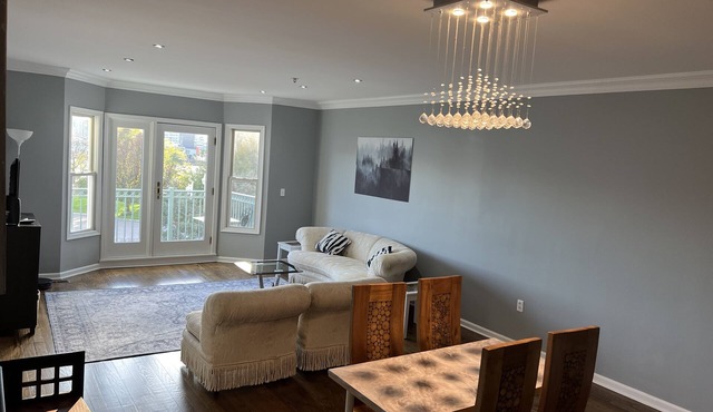 Luxury on the Hudson River condo overlooking New York City