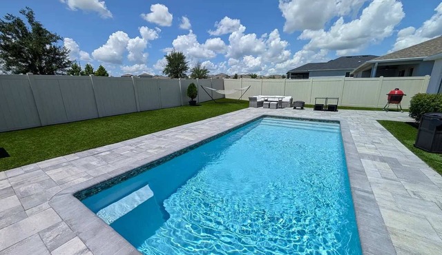 Luxury Orlando Villa Pool + Office Sleeps 12+