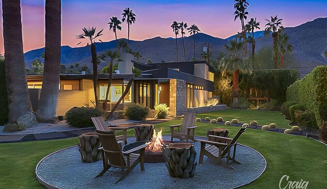 Luxury Palm Springs Oasis Pool Mtn Views