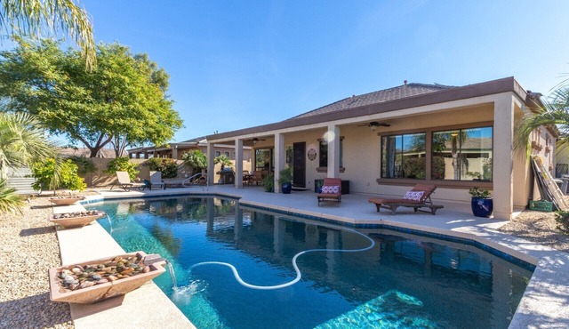 Luxury Palm Valley Home with Pool and Hot Tub!